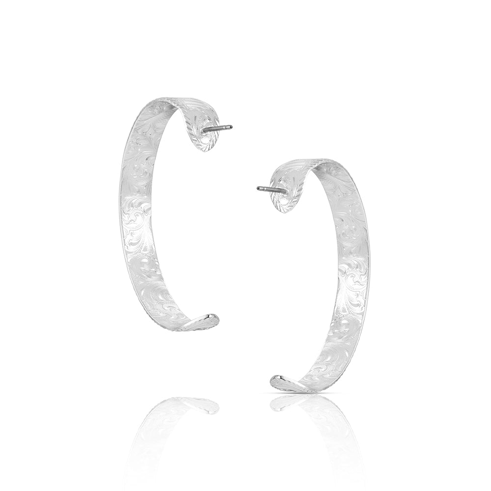 Montana Olivia's Reins Hoop Earrings ER6505