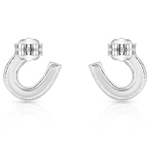 Cargar imagen en el visor de la galería, Montana Crystal Clear Stuck on Luck Post Earrings ER808
