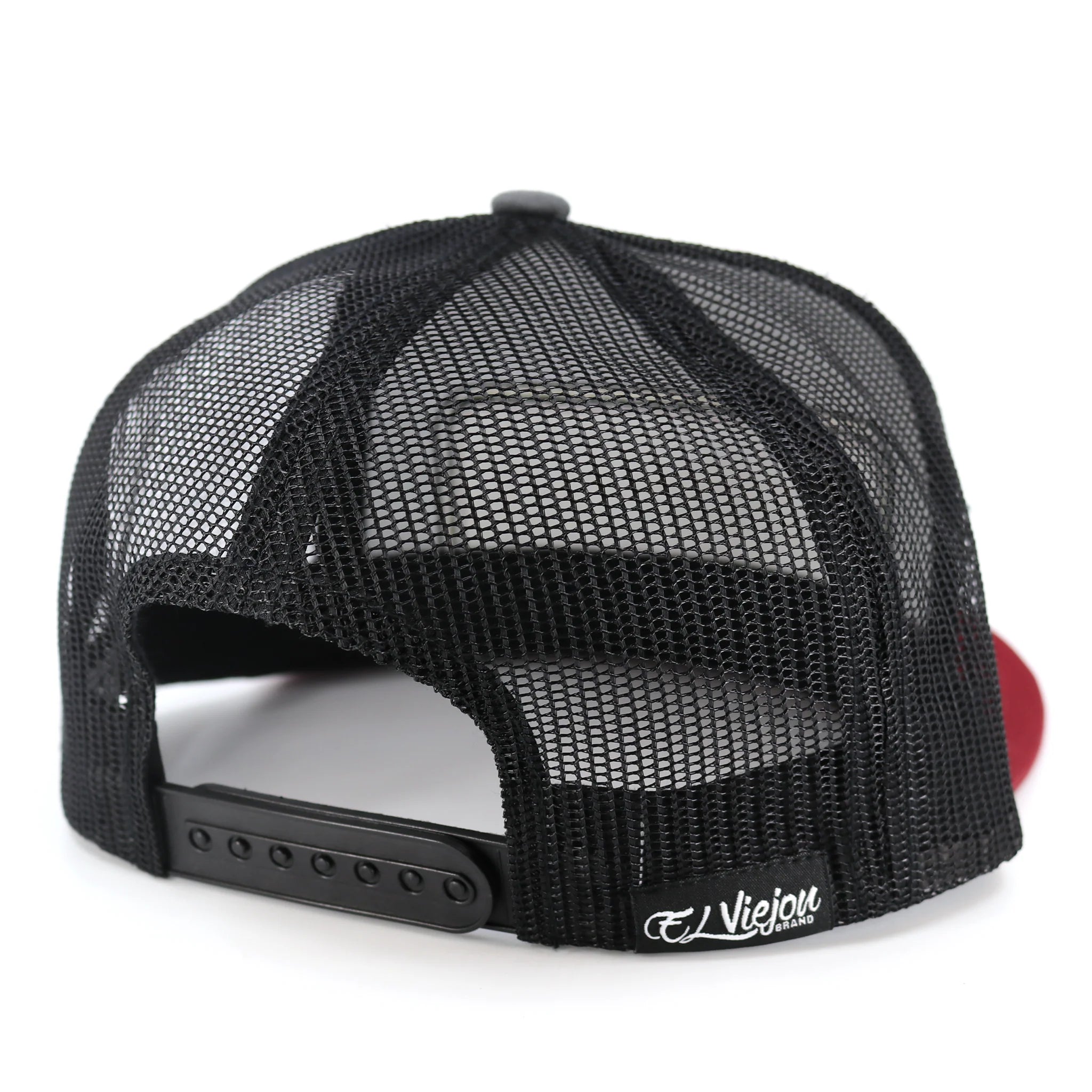 El Viejon Brand EV Patch Cardinal Flat Visor Hat