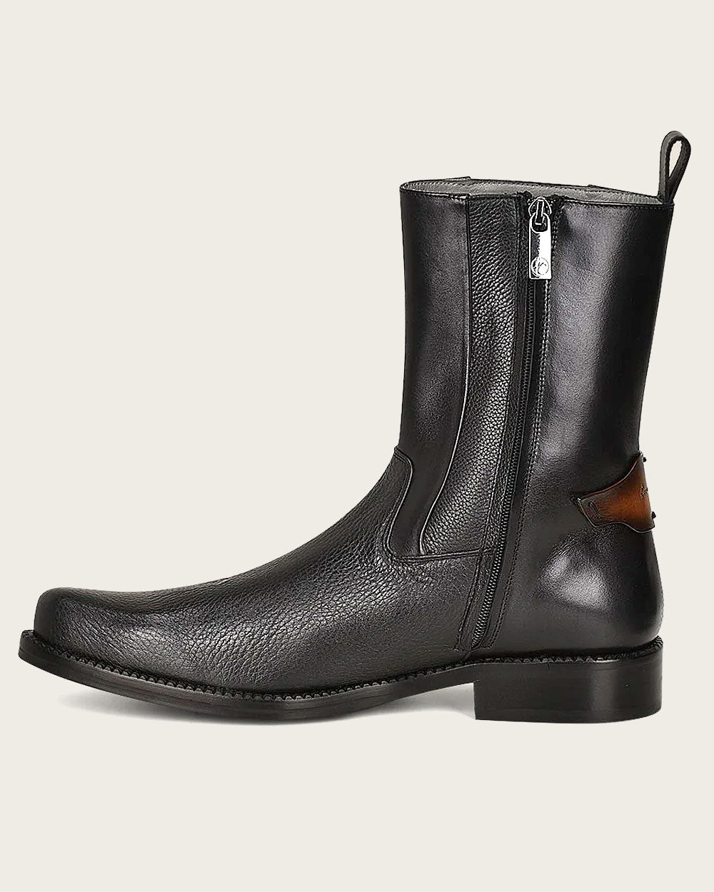 Franco Cuadra Collection Deer Dress Boots FC659 - Black