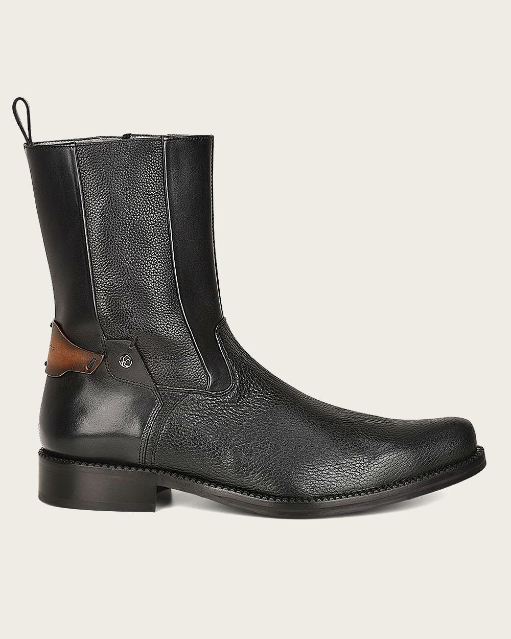 Franco Cuadra Collection Deer Dress Boots FC659 - Black