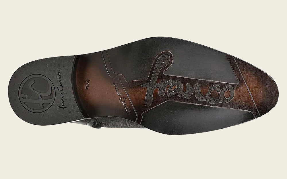 Franco Cuadra Collection Deer Dress Boots FC659 - Black