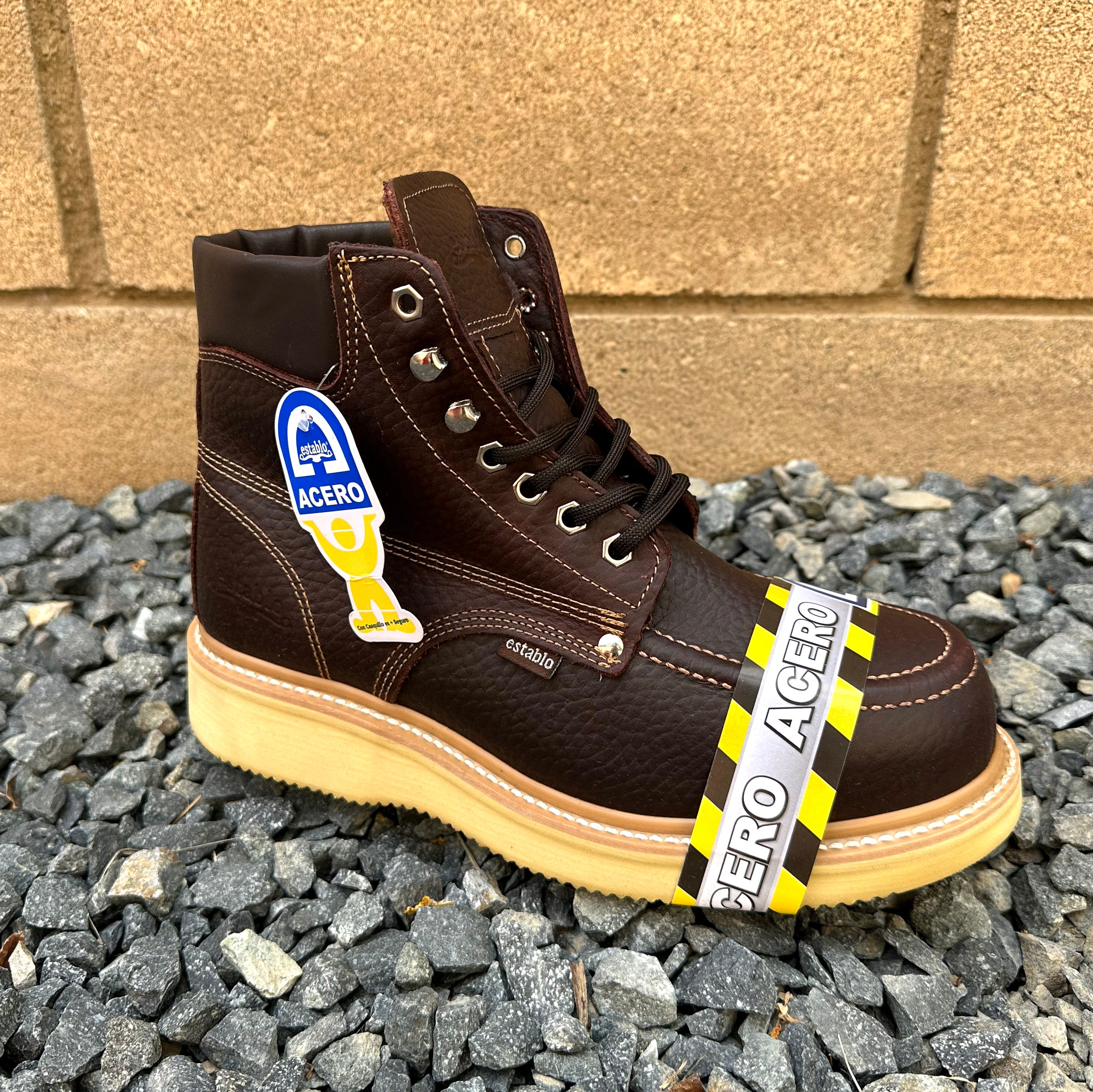 Establo Steel Toe Work Boot 505 - Bull Fight Shedron