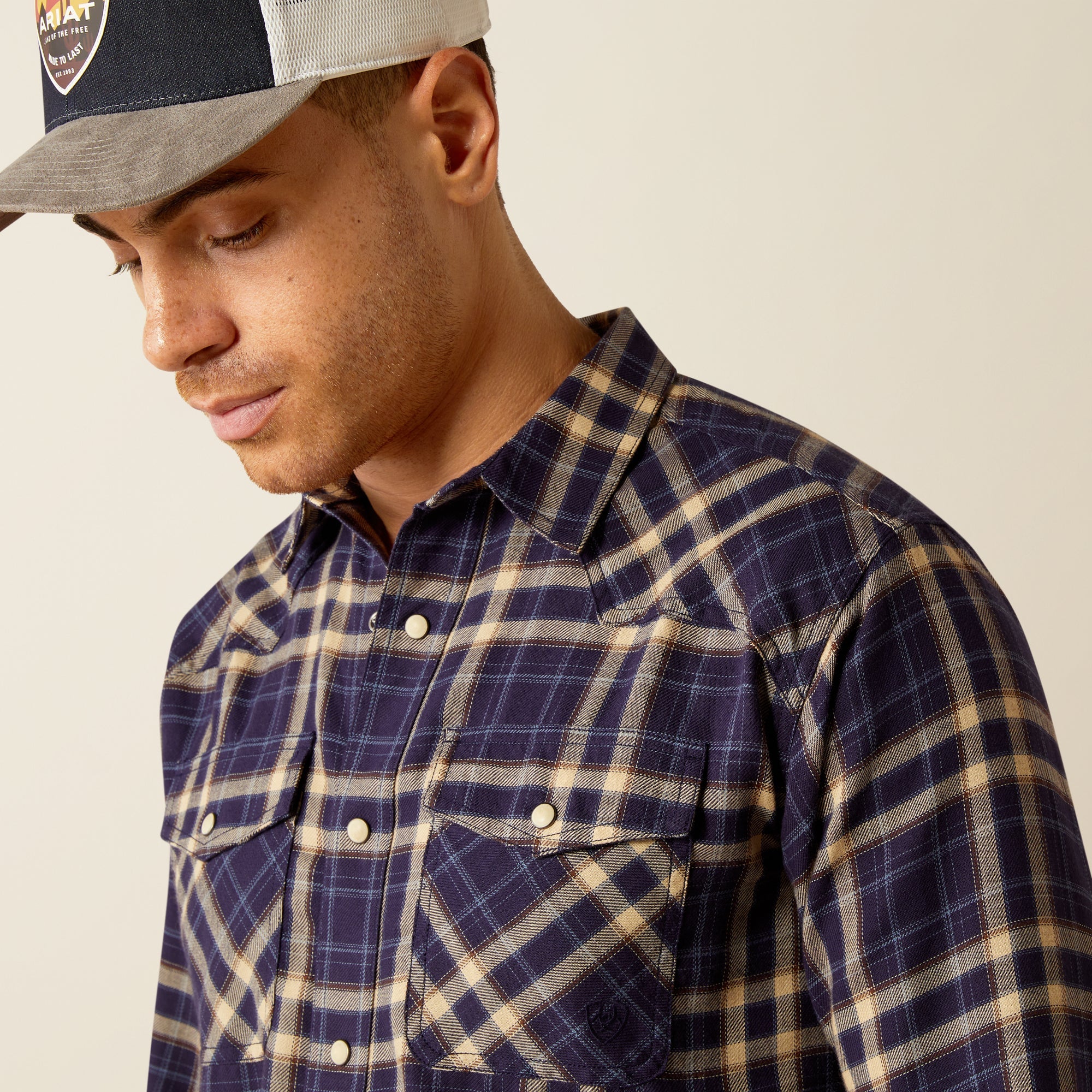 Ariat Men's Retro Fit Long Sleeve Shirt 10053880