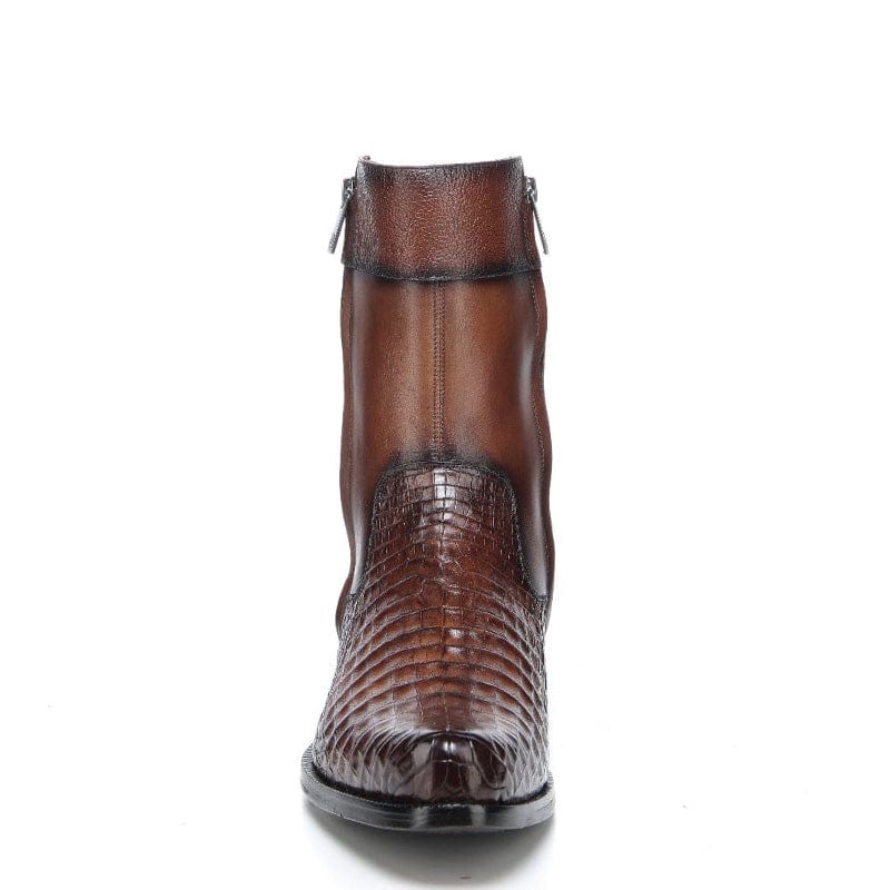 Franco Cuadra Collection Caiman Short Boot FC958 - Paris Miel