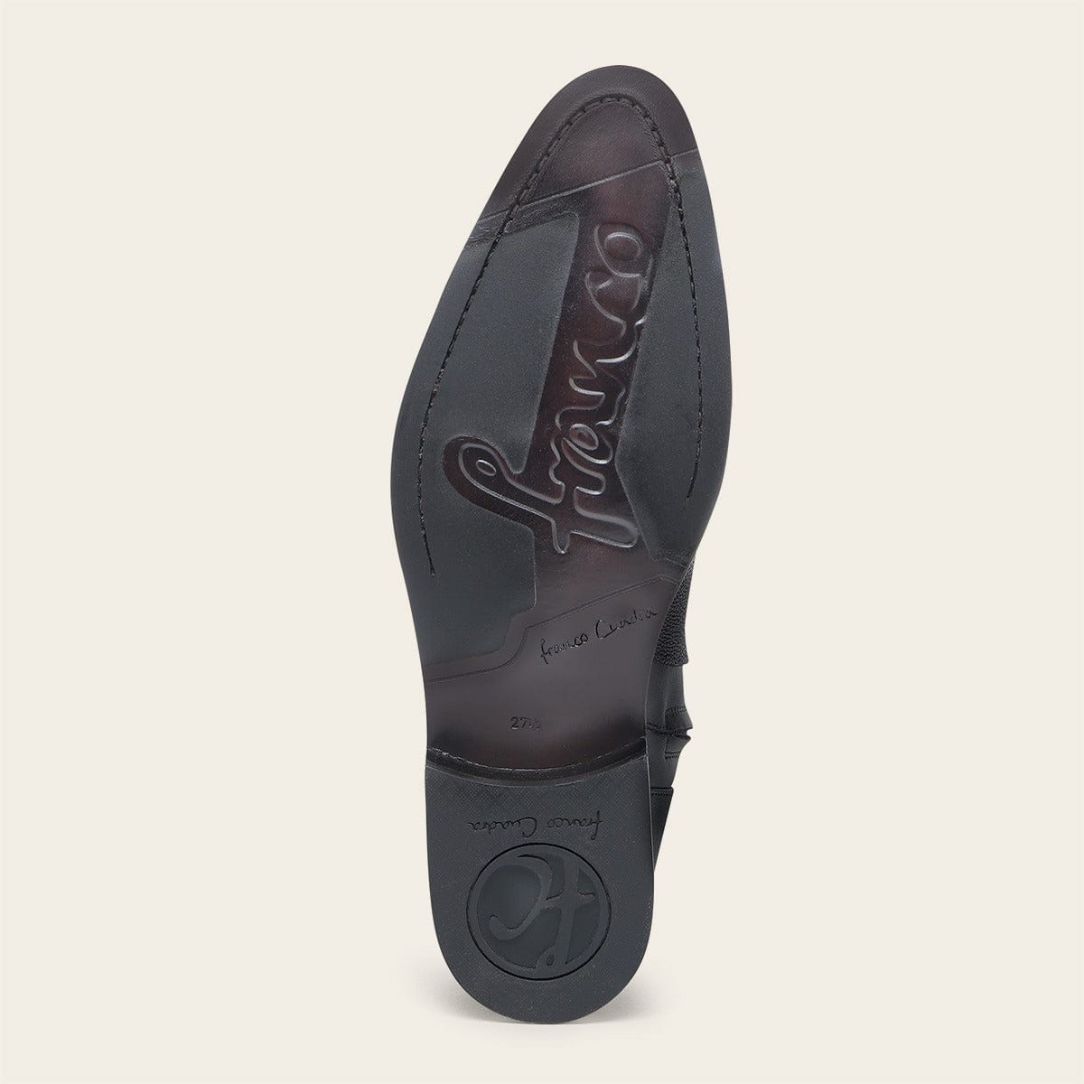 Franco Cuadra Collection Stingray Short Boot FF211 - Black