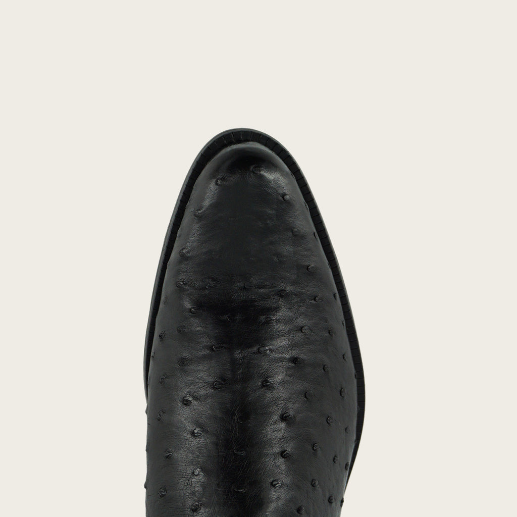 Franco Cuadra Collection Ostrich FF212 - Black