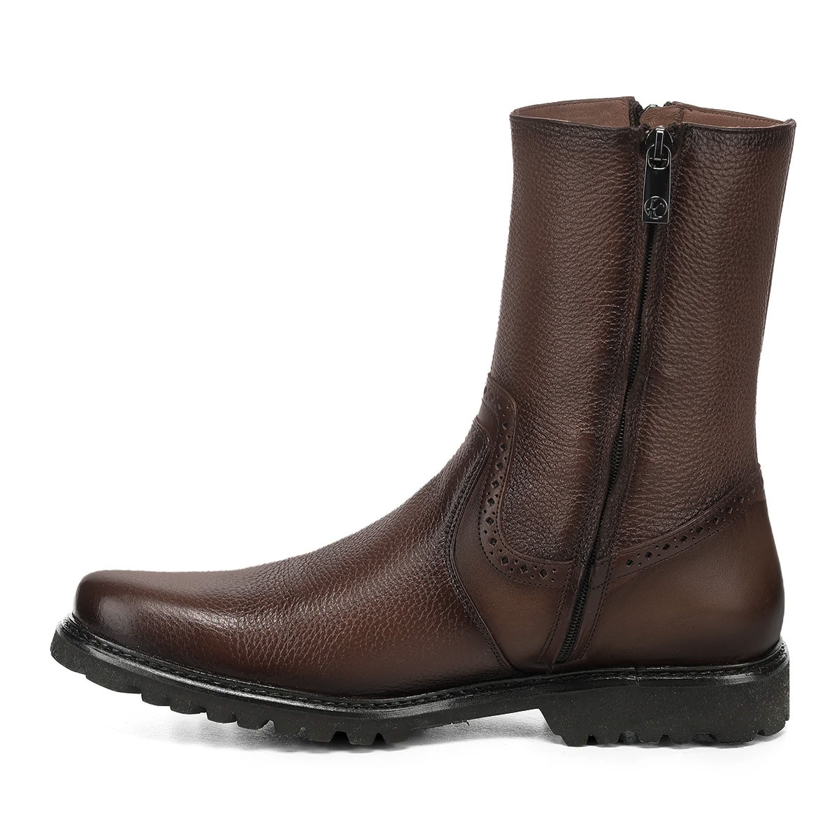 Franco Cuadra Collection Deer Short Boot FF420 - Brown