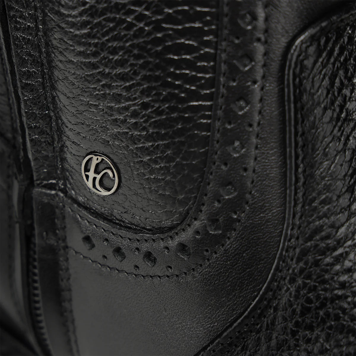 Franco Cuadra Collection Deer Short Boot FF403 - Black