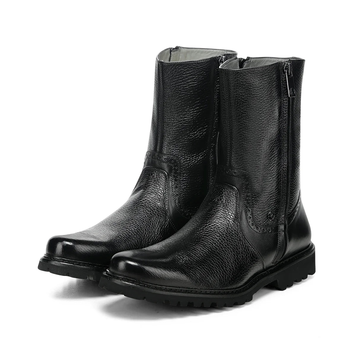 Franco Cuadra Collection Deer Short Boot FF403 - Black
