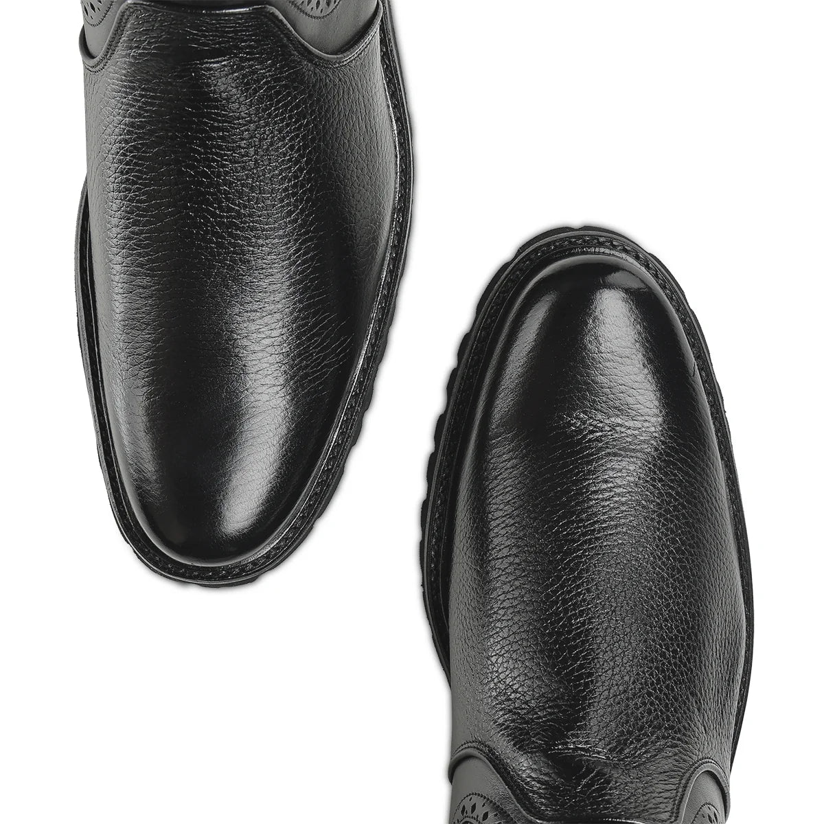 Franco Cuadra Collection Deer Short Boot FF403 - Black