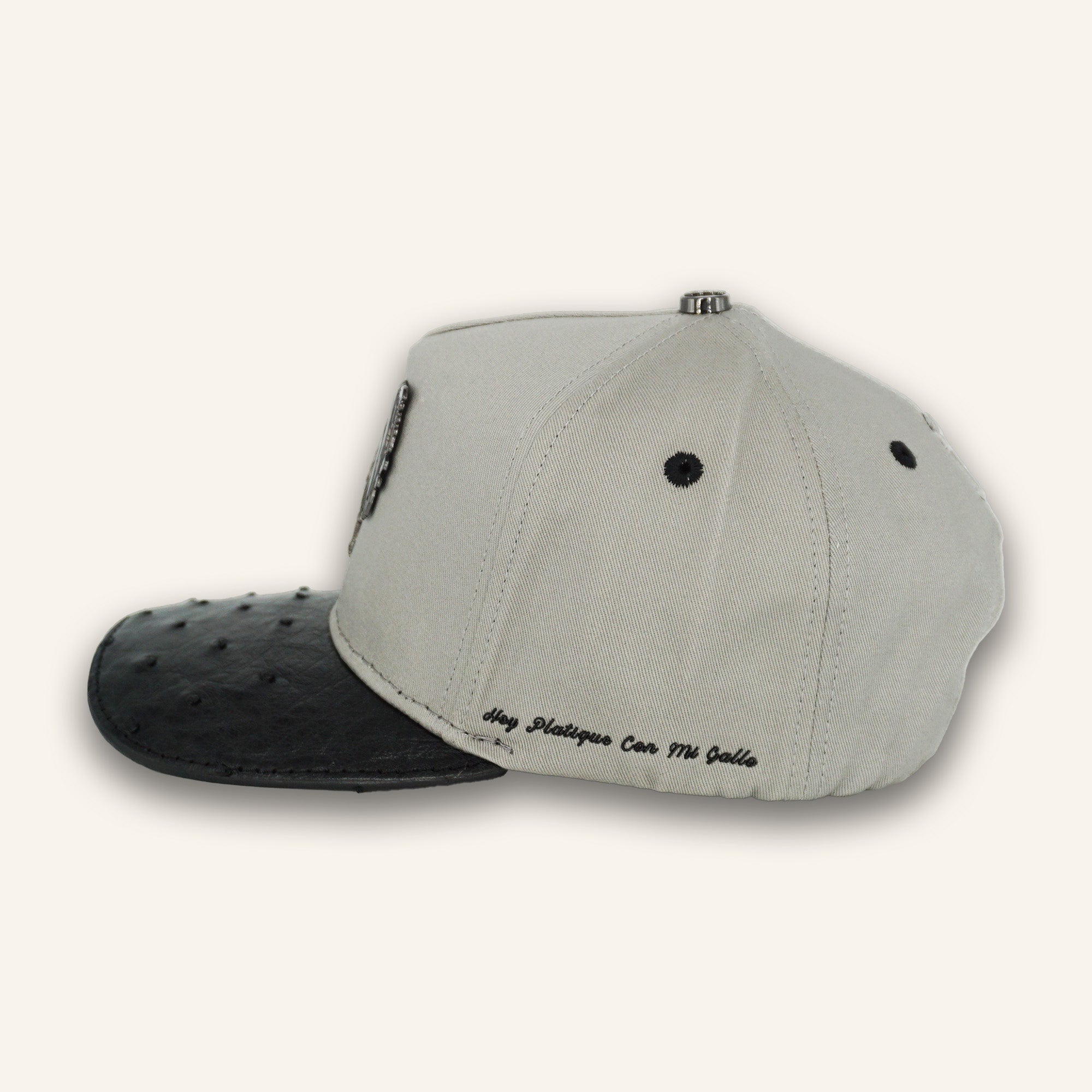 Bigg Boss Gallo Grey / Ostrich Black Hat