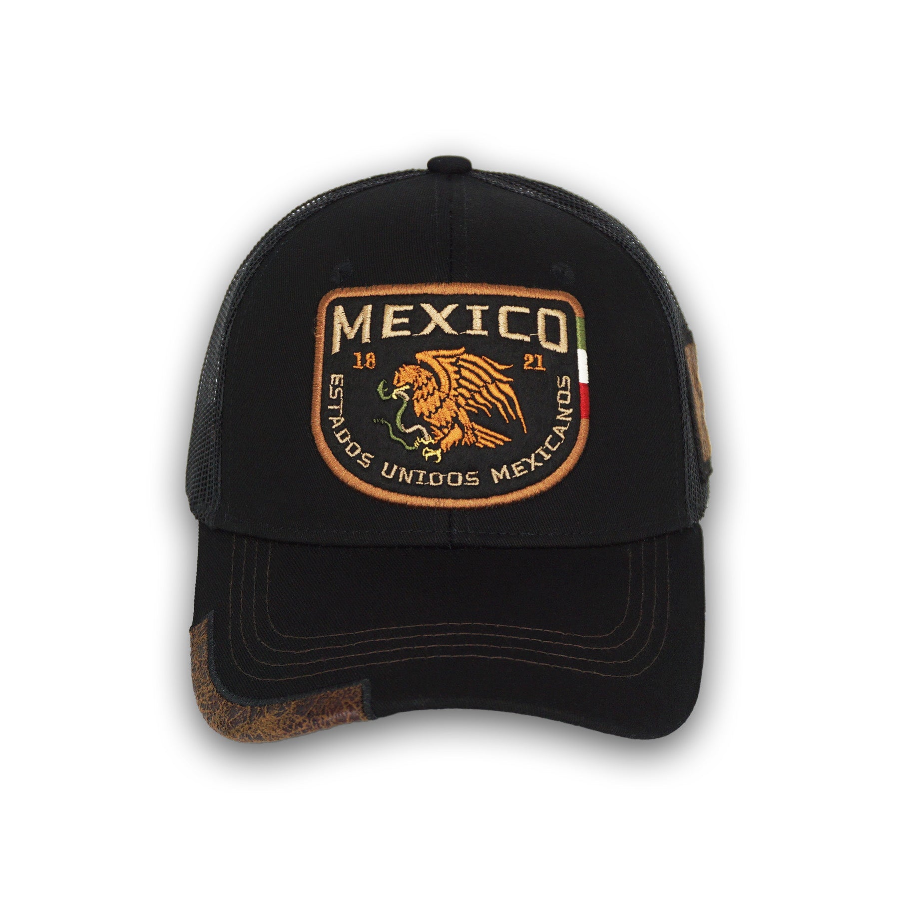 Estados Unidos Mexicanos Black Snapback Hat GC07