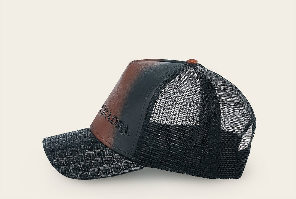 Cuadra Men's Alligator Inspiration Cap CC121 - Brown