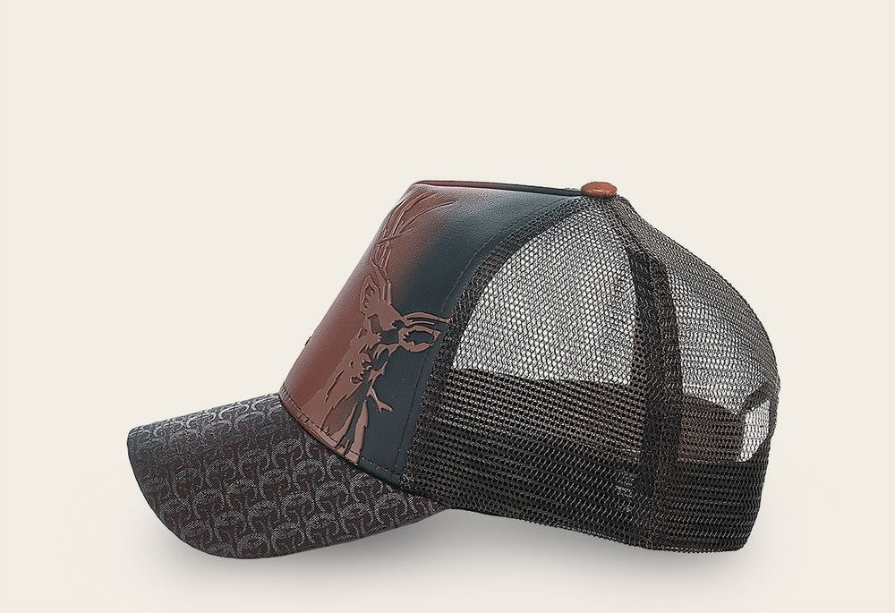 Cuadra Men's Deer Inspiration Cap CC122 - Brown