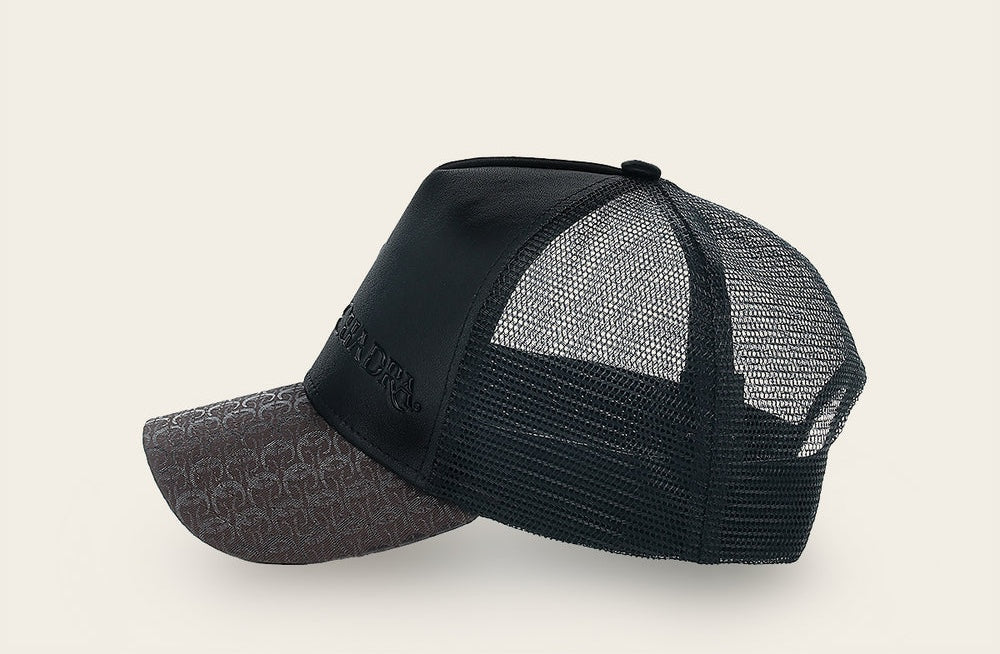 Cuadra Men's Horse Inspiration Cap CC120 - Chocolate