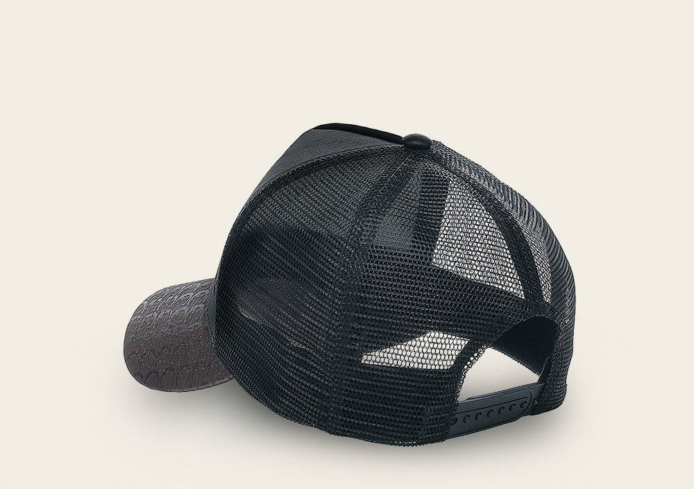 Cuadra Men's Horse Inspiration Cap CC120 - Chocolate