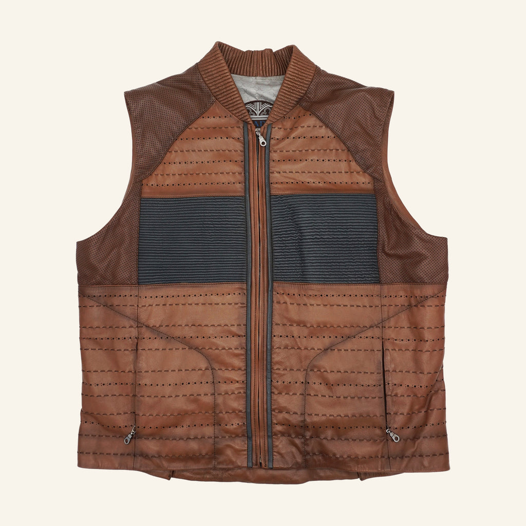 Cuadra Men's Vest H214COC - Florencia Cafe
