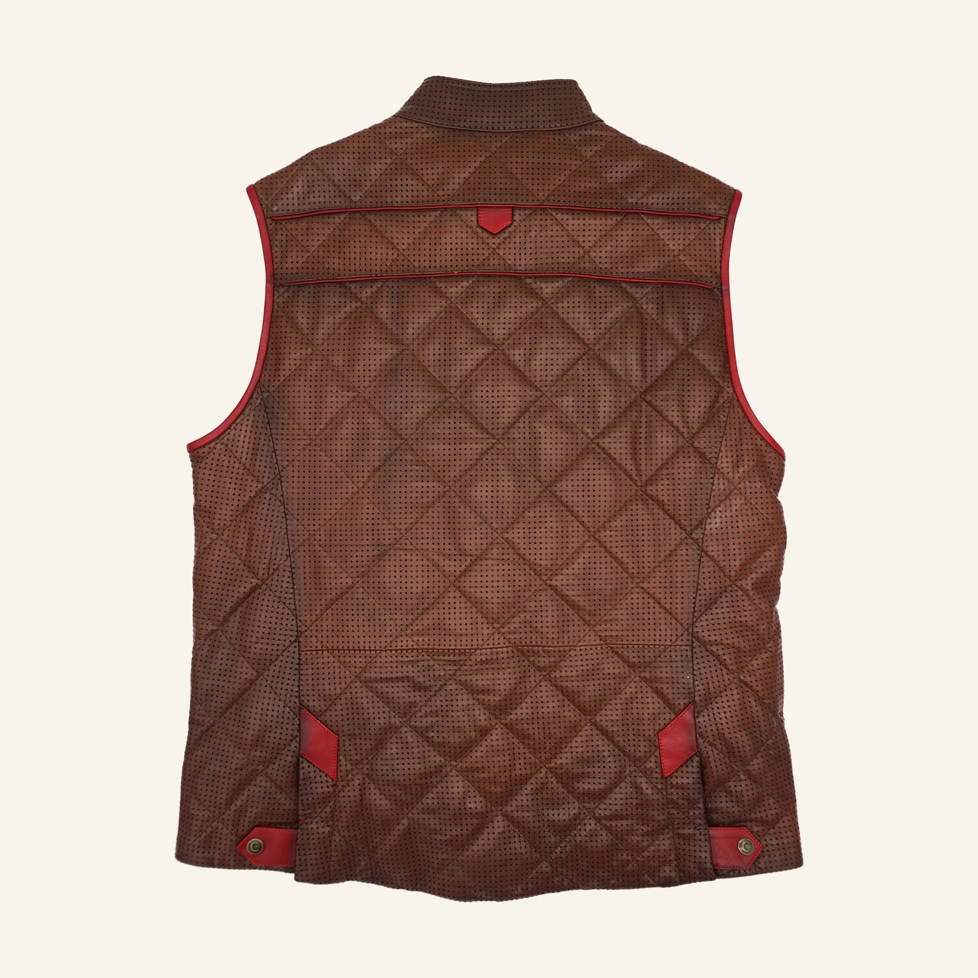 Cuadra Men's Vest H245COC - Florencia Cafe