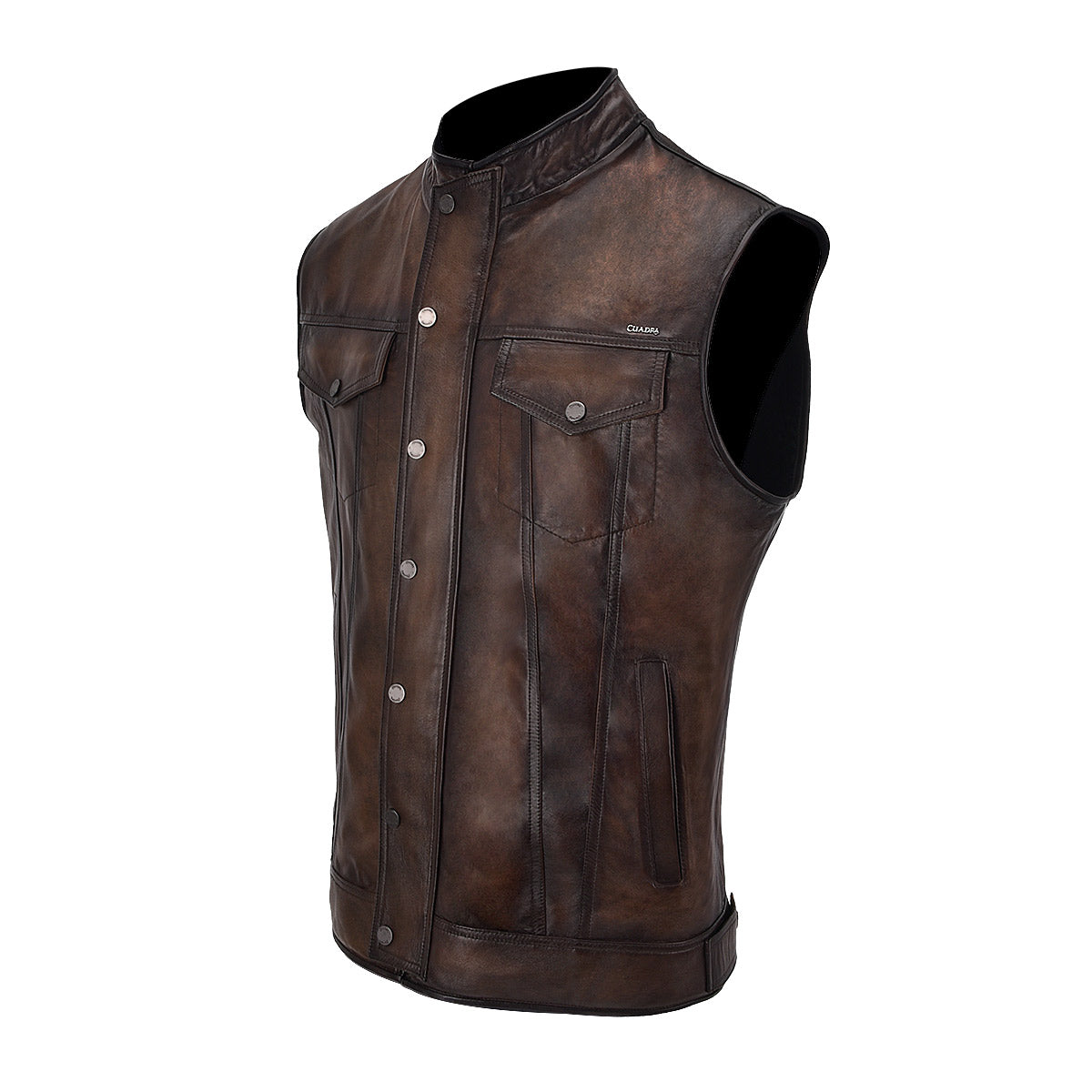 Cuadra Men's Vintage Cappuccino Reversible Vest JC231