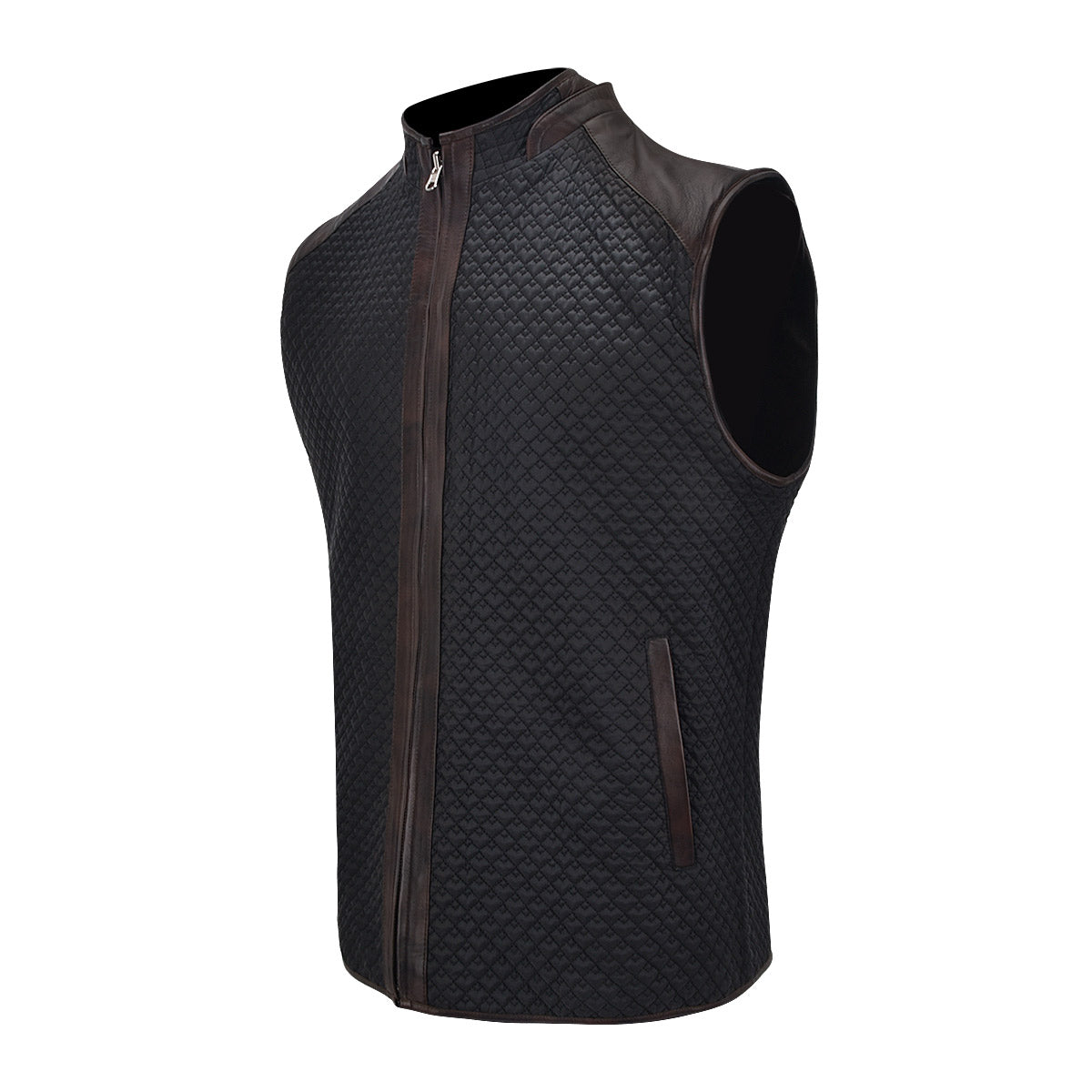 Cuadra Men's Vintage Cappuccino Reversible Vest JC231