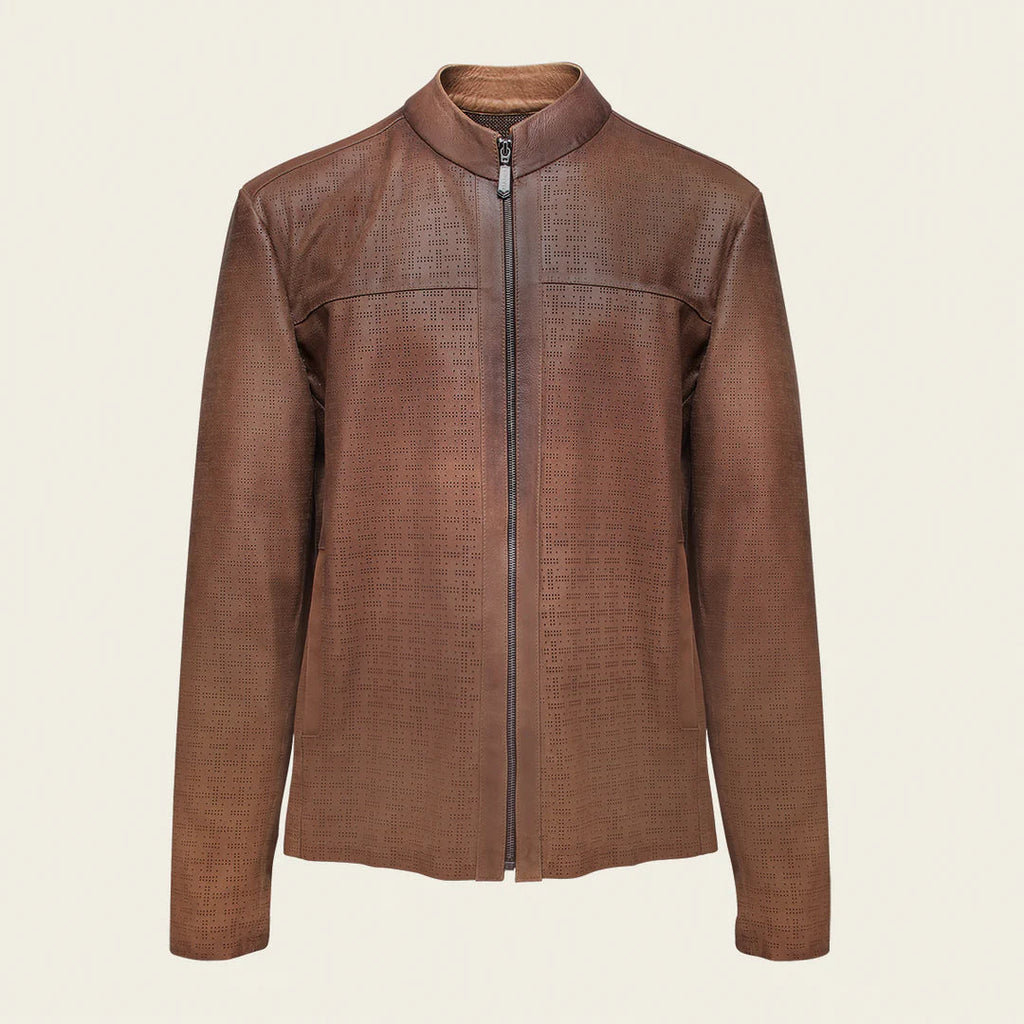 Cuadra Men's Zipper Jacket JC319 - Honey