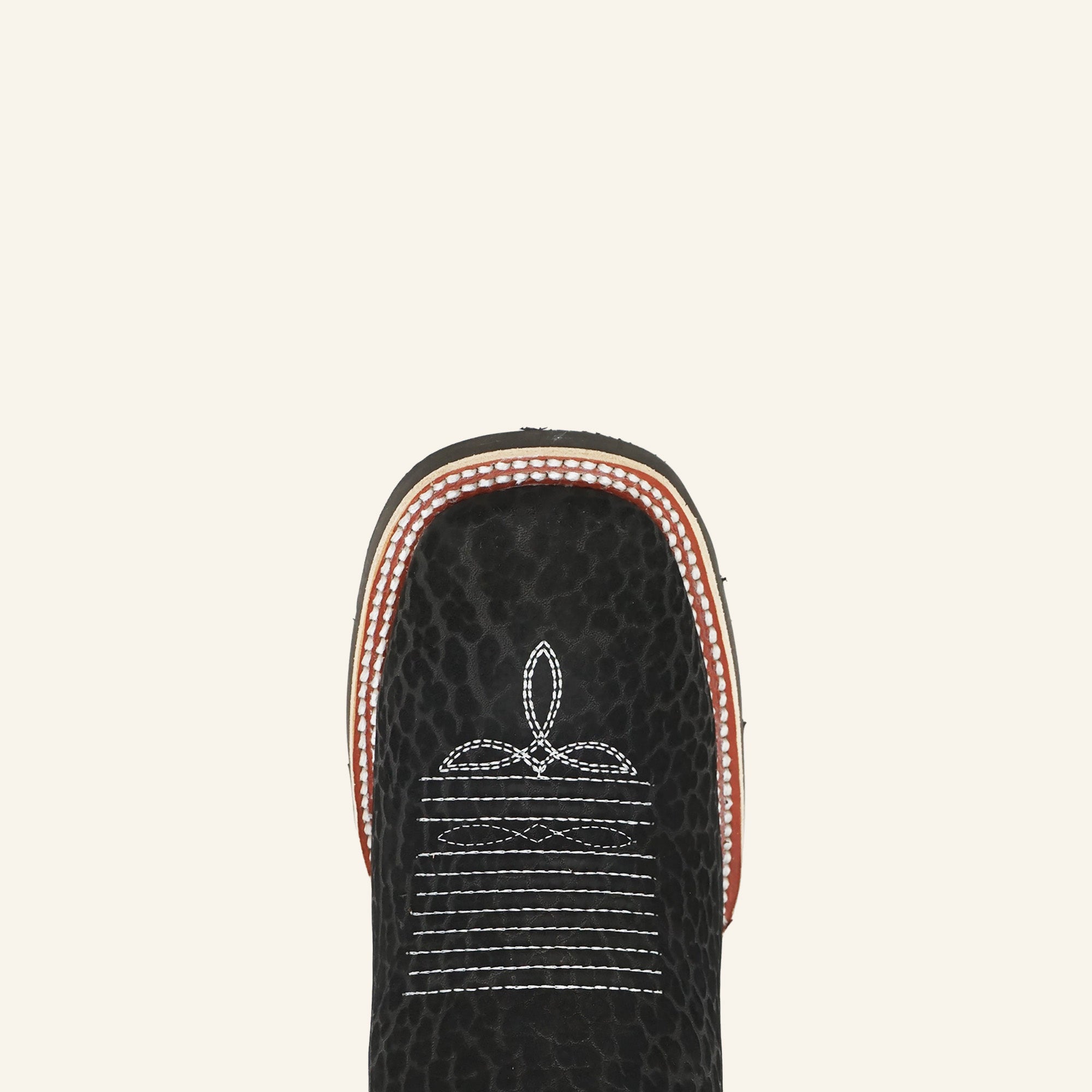 Hooch Men's Bull Neck Short Boot H42H0572 - Black