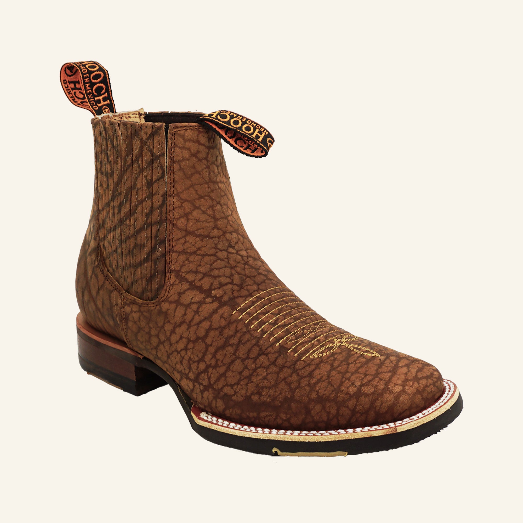 Hooch Men's Bull Neck Short Boot H42H3172 - Tang