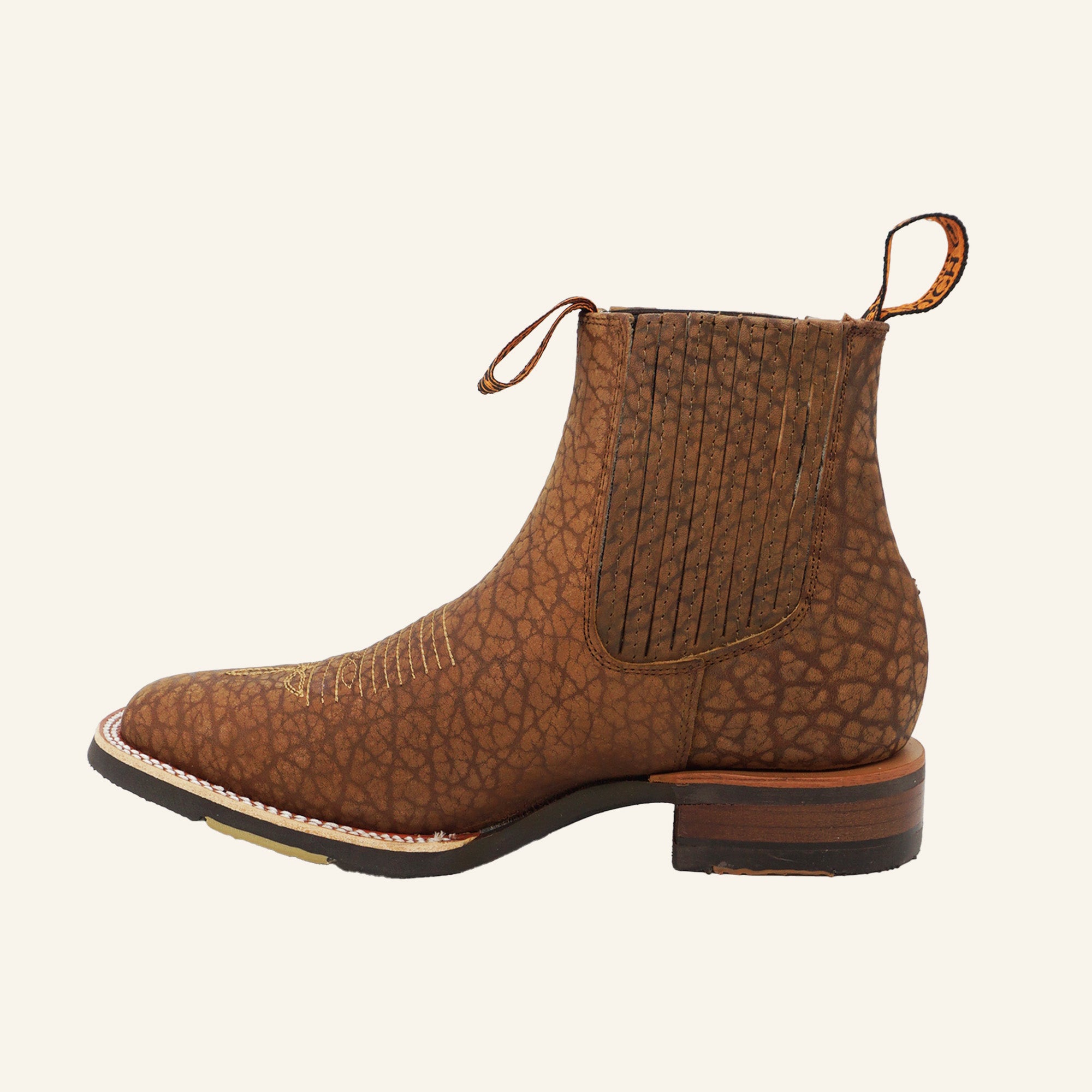 Hooch Men's Bull Neck Short Boot H42H3172 - Tang