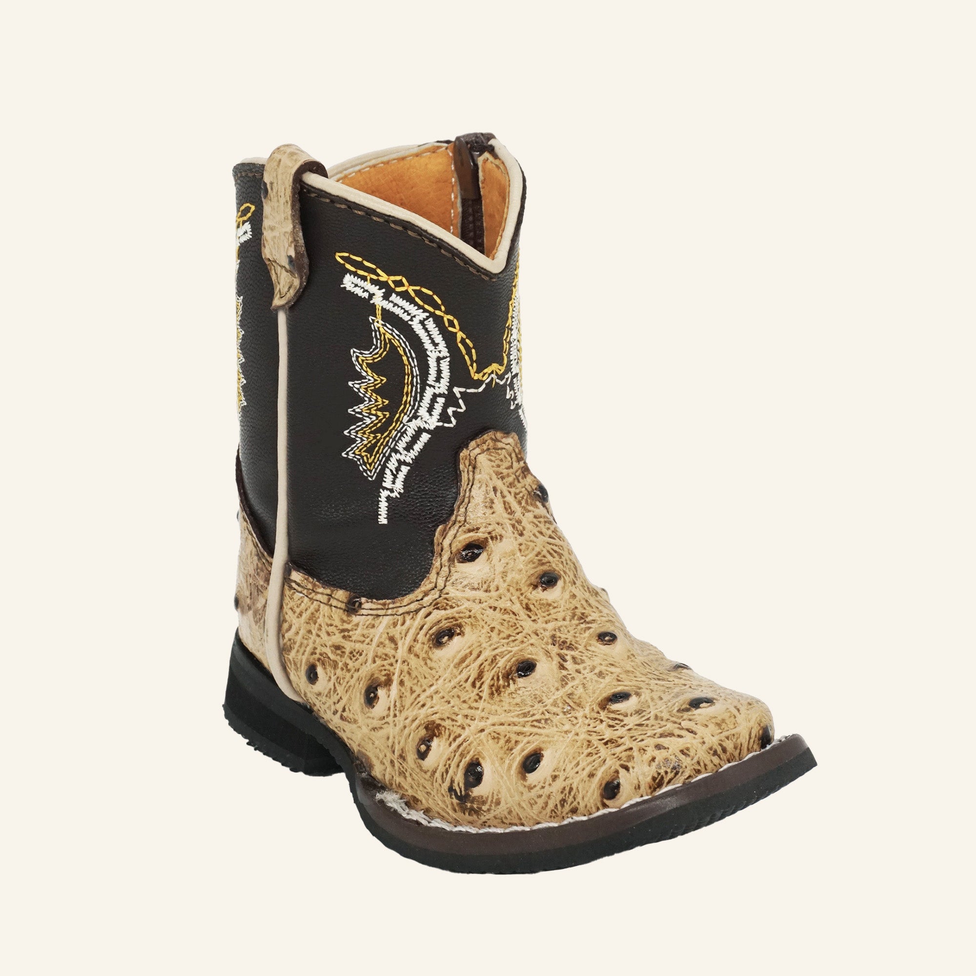 Hooch Baby Boot Ostrich Print H538 - Orix