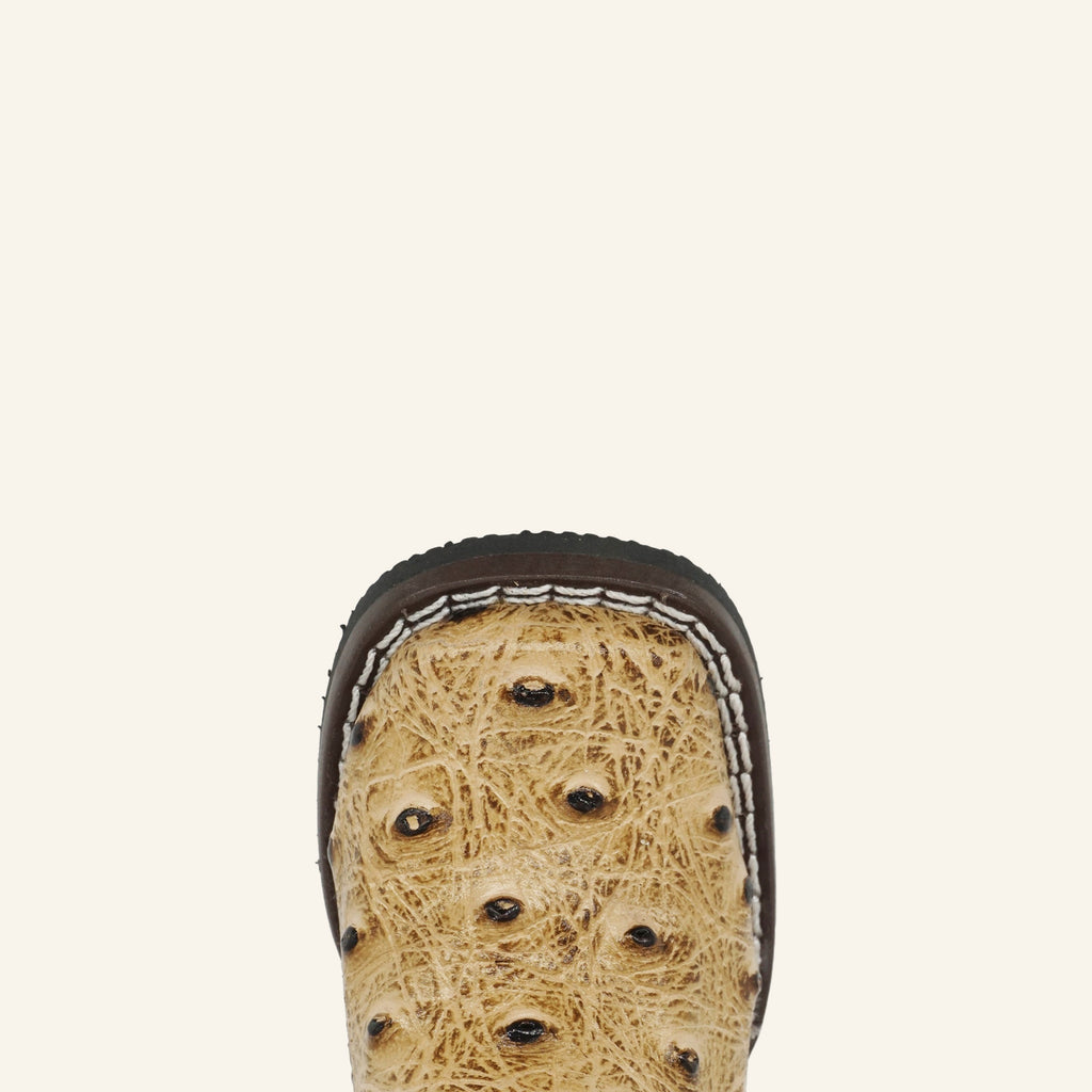 Hooch Baby Boot Ostrich Print H538 - Orix