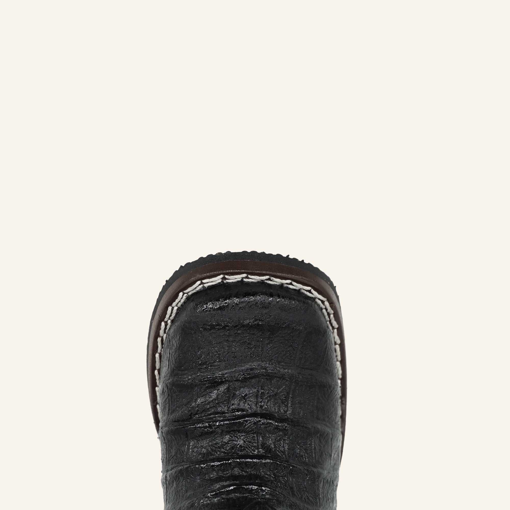 Hooch Baby Boot Crocodile Print H539 - Black