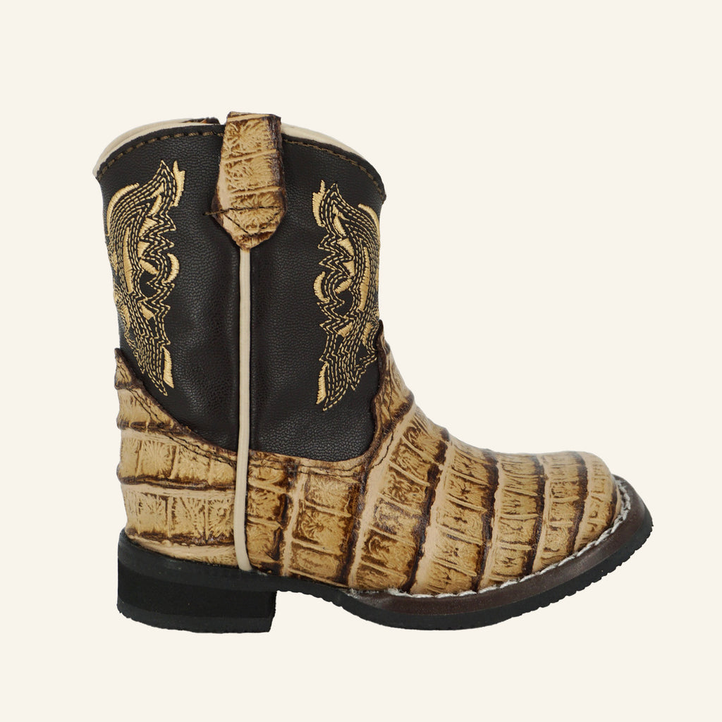 Hooch Baby Boot Crocodile Print H540 - Orix