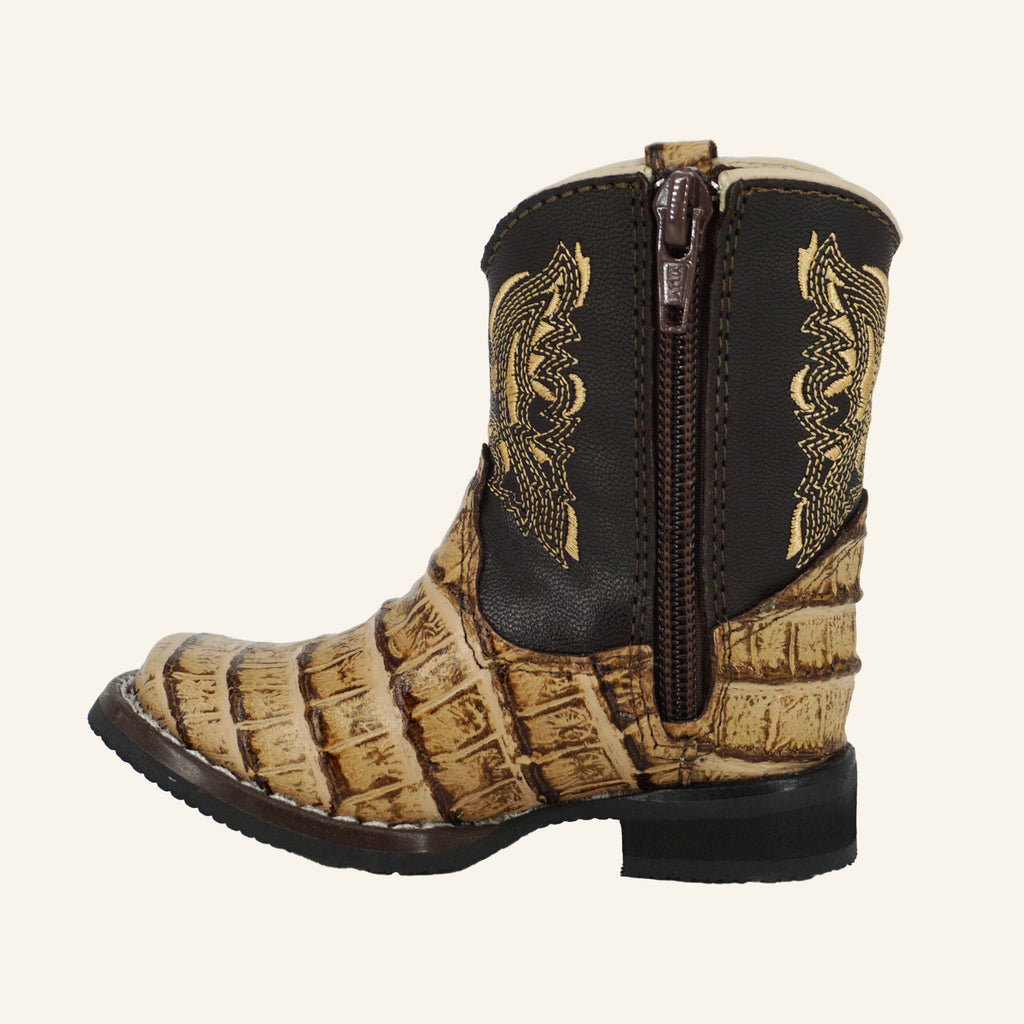 Hooch Baby Boot Crocodile Print H540 - Orix