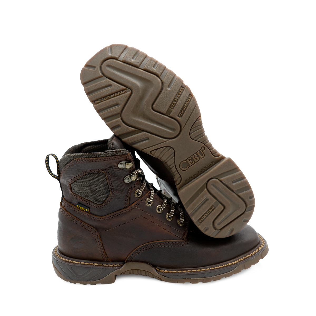 Cebu Work Boot Hawk - Brown