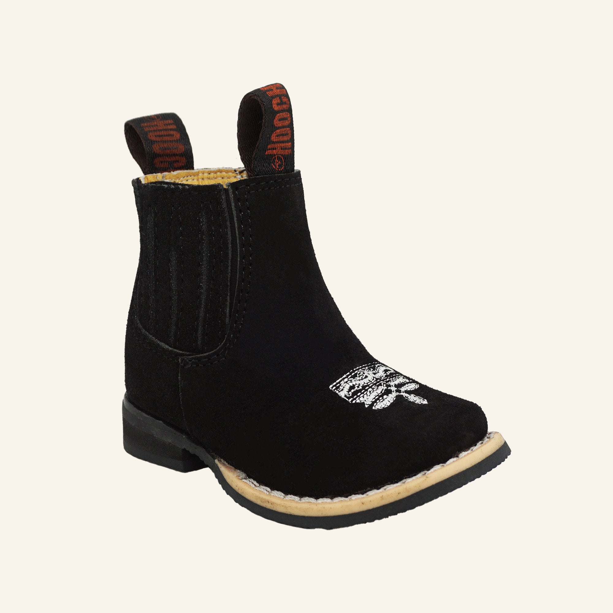 Hooch Baby Boot Gamuza HB-600 - Black