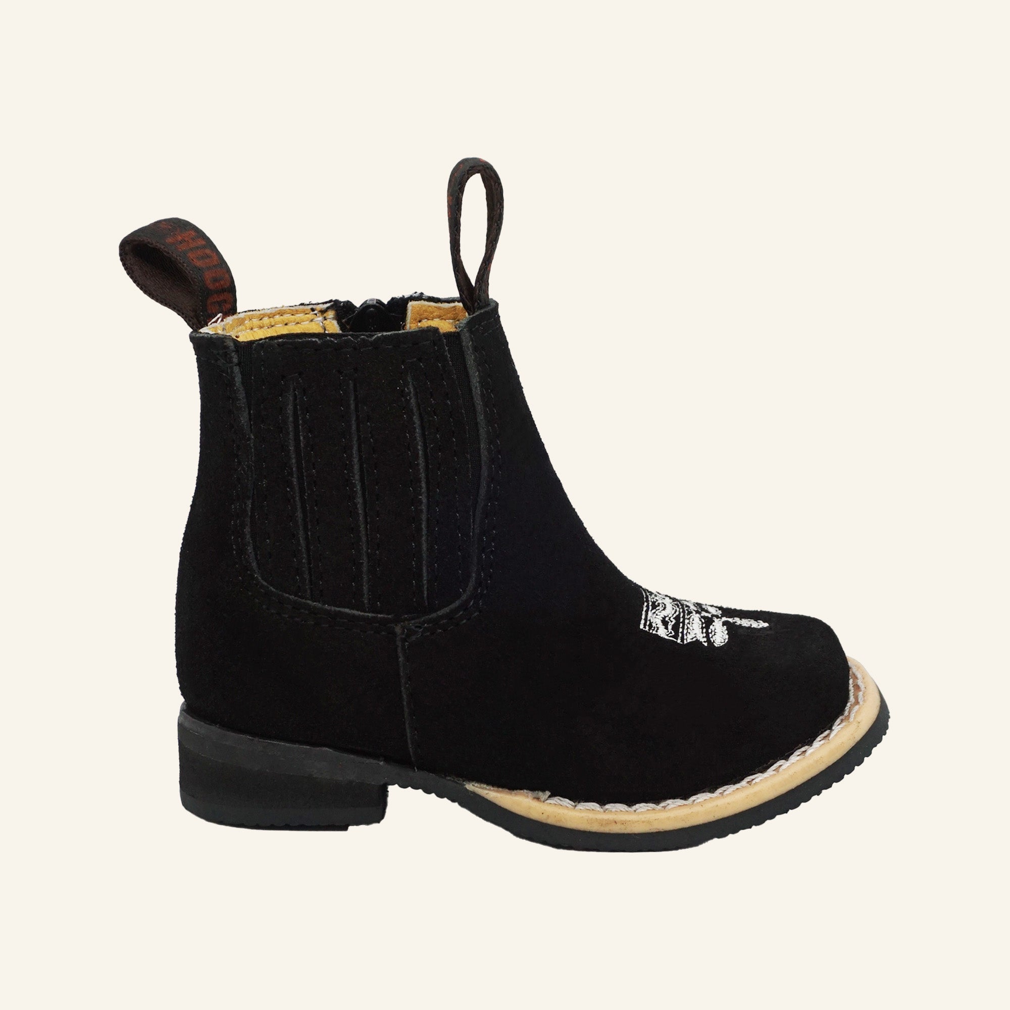 Hooch Baby Boot Gamuza HB-600 - Black