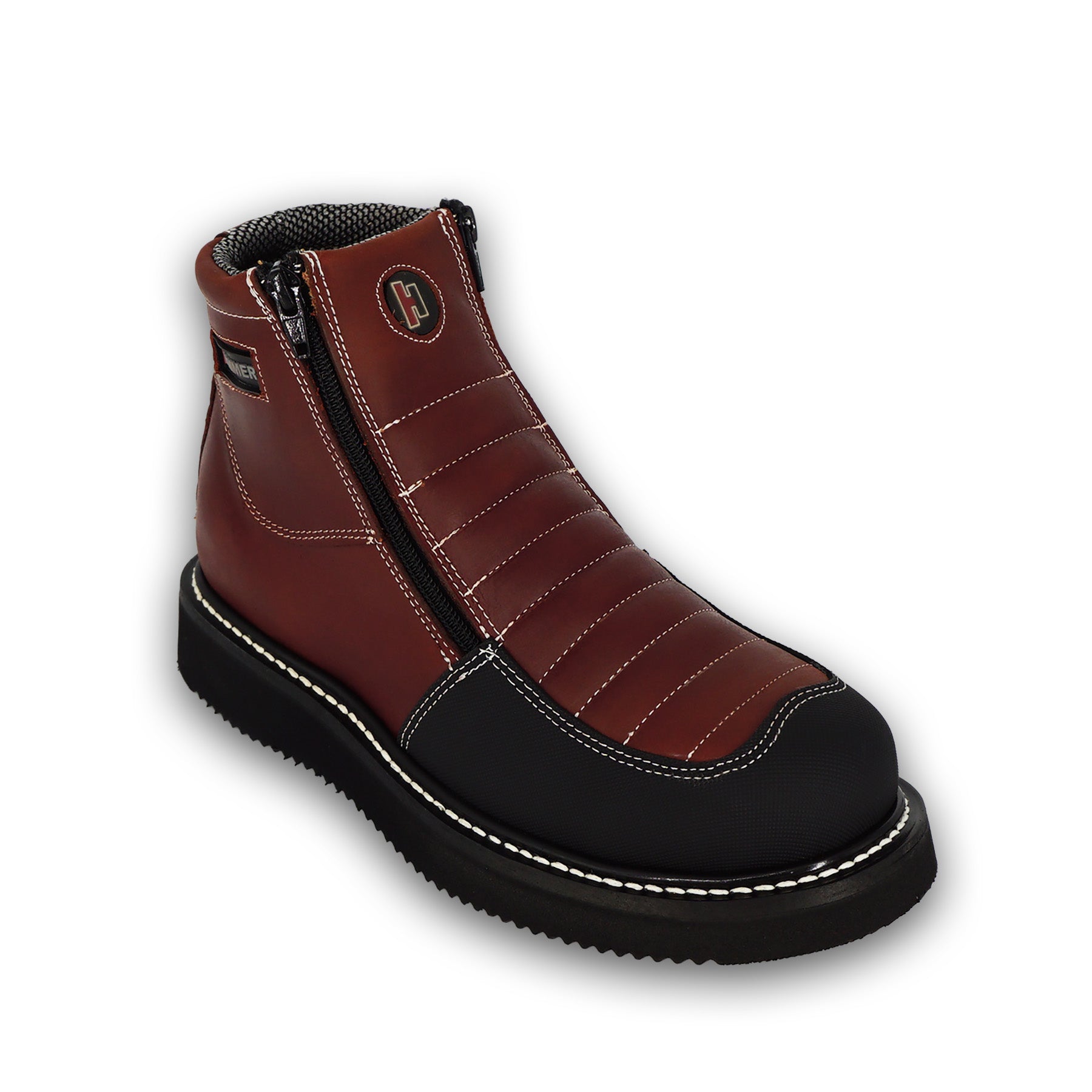 Hammer Men's Work Boot HM338 - Grasso Wine/Black