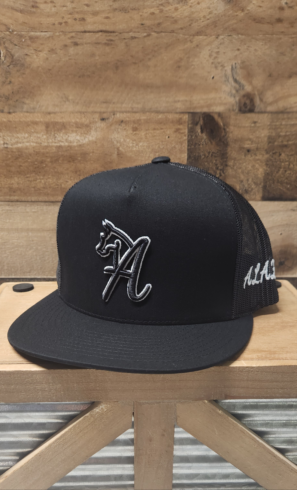 Western Texas Alazan Black/White Hat