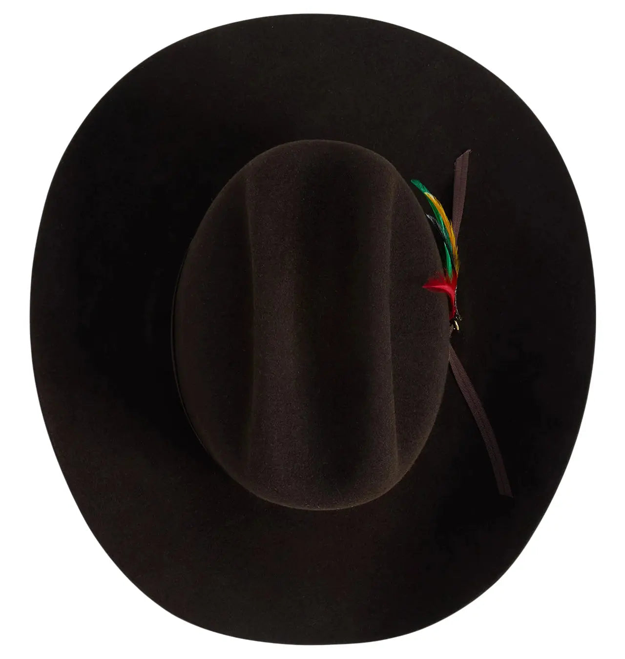 Stetson 6x Rancher 160th Edition Felt Hat - Chocolate