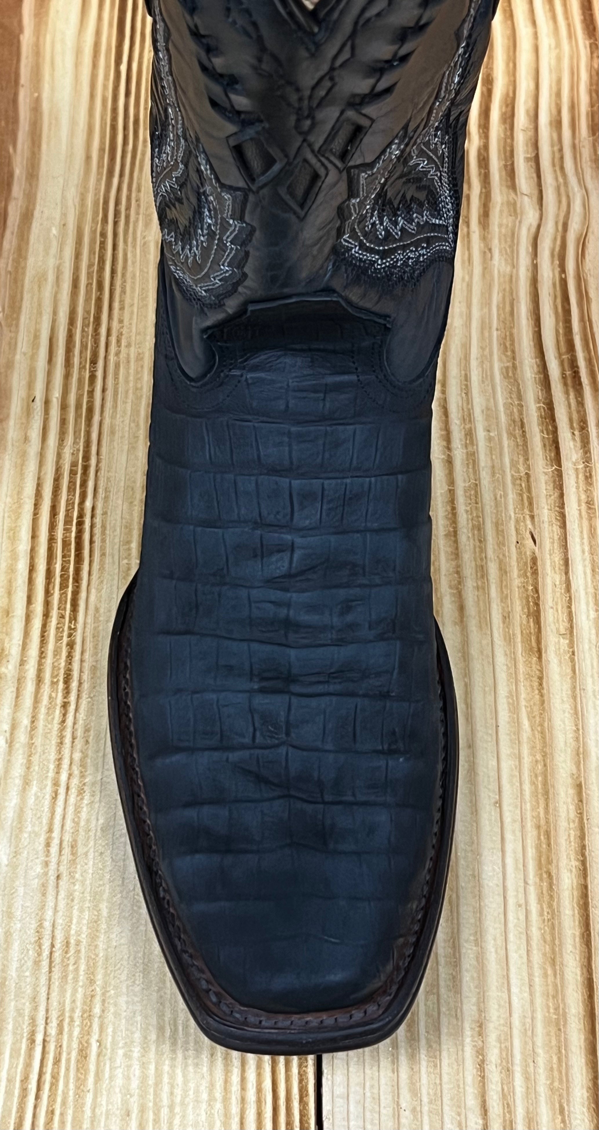 Hooch Men's Coco Belly Print Boot LVC/BENNET - Nobuck Black