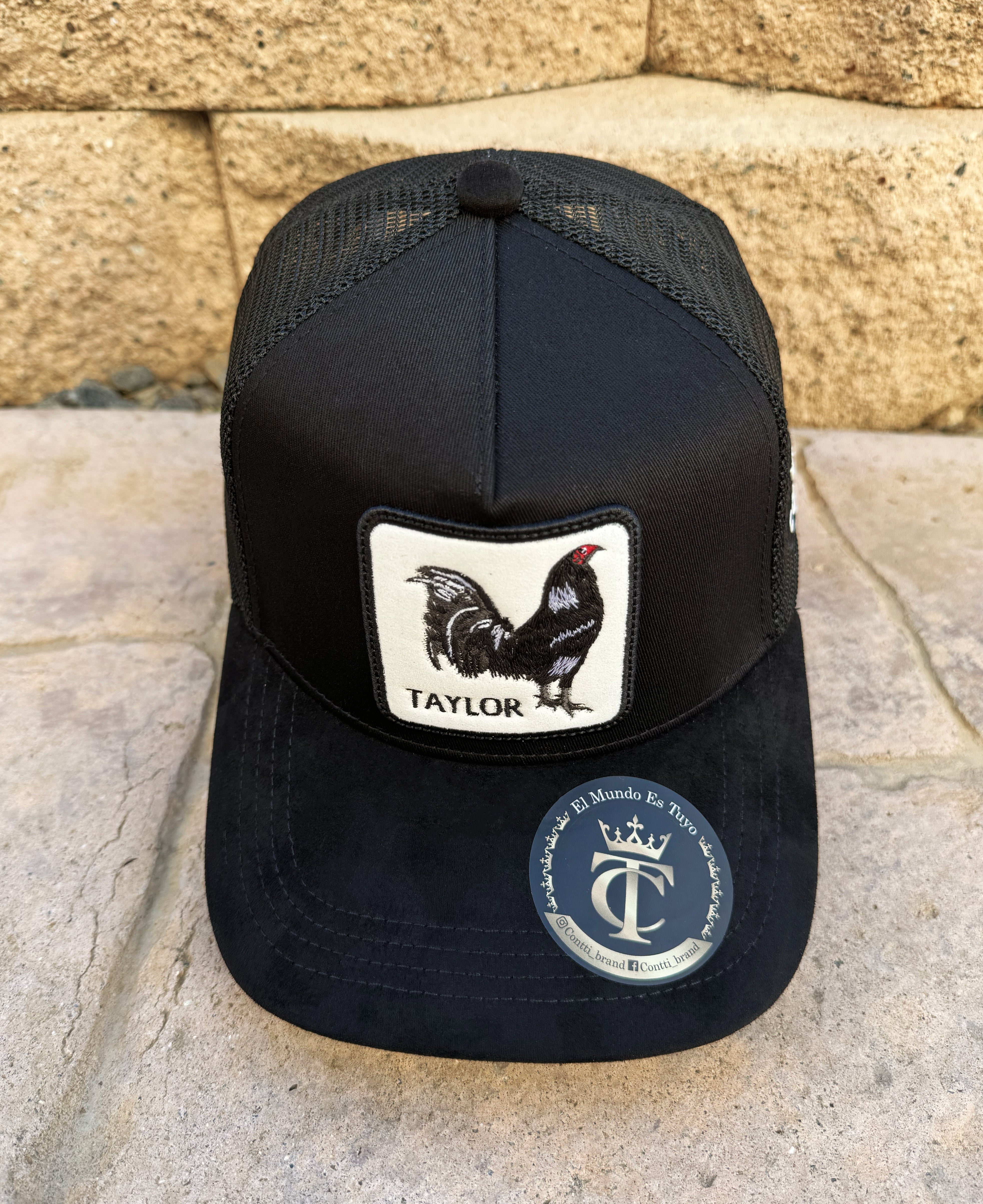 Contti Taylor Black Cap