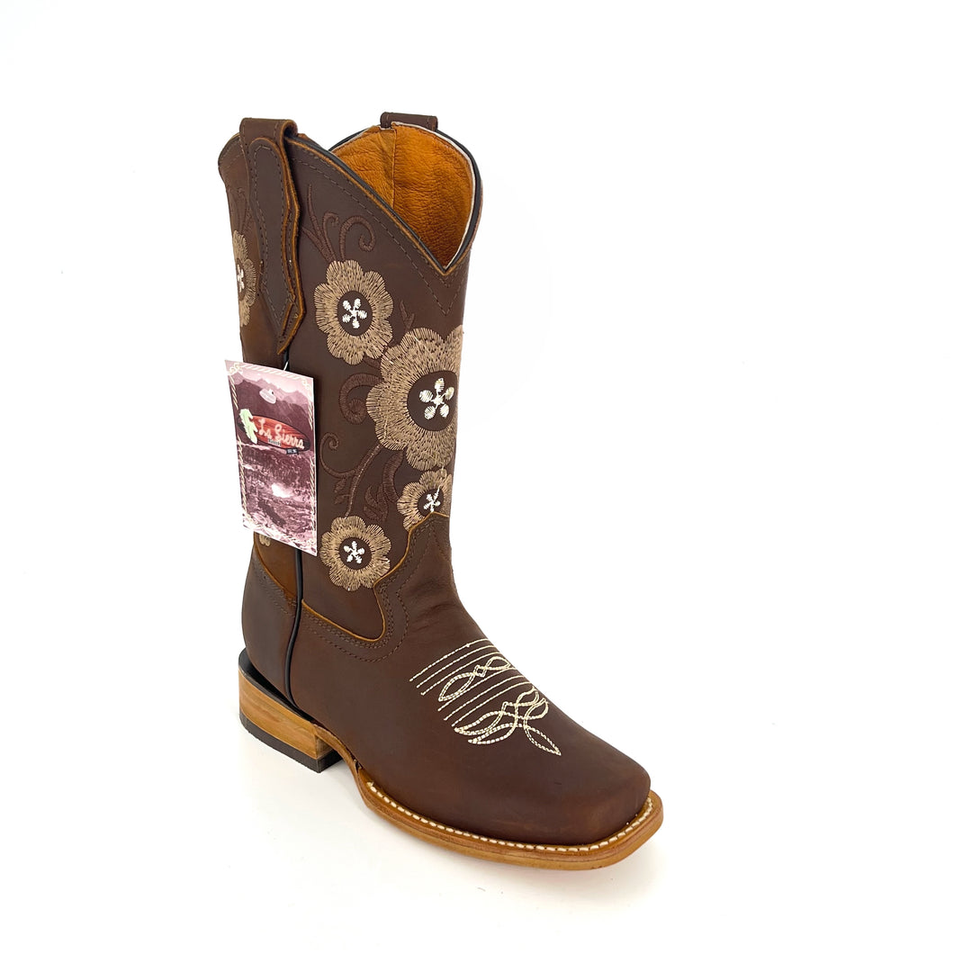 La Sierra Women's Boots 604 - Crazy Caoba