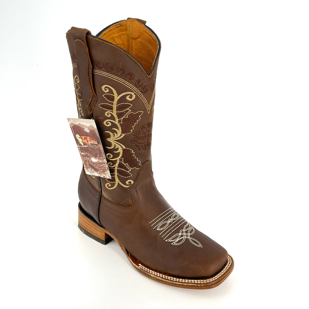 La Sierra Women's Boots 719 - Crazy Caoba