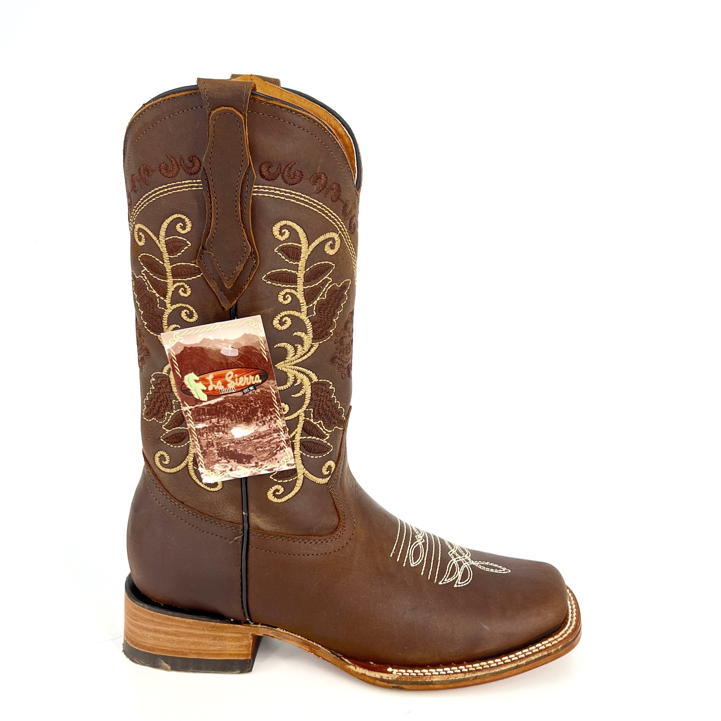 La Sierra Women's Boots 719 - Crazy Caoba