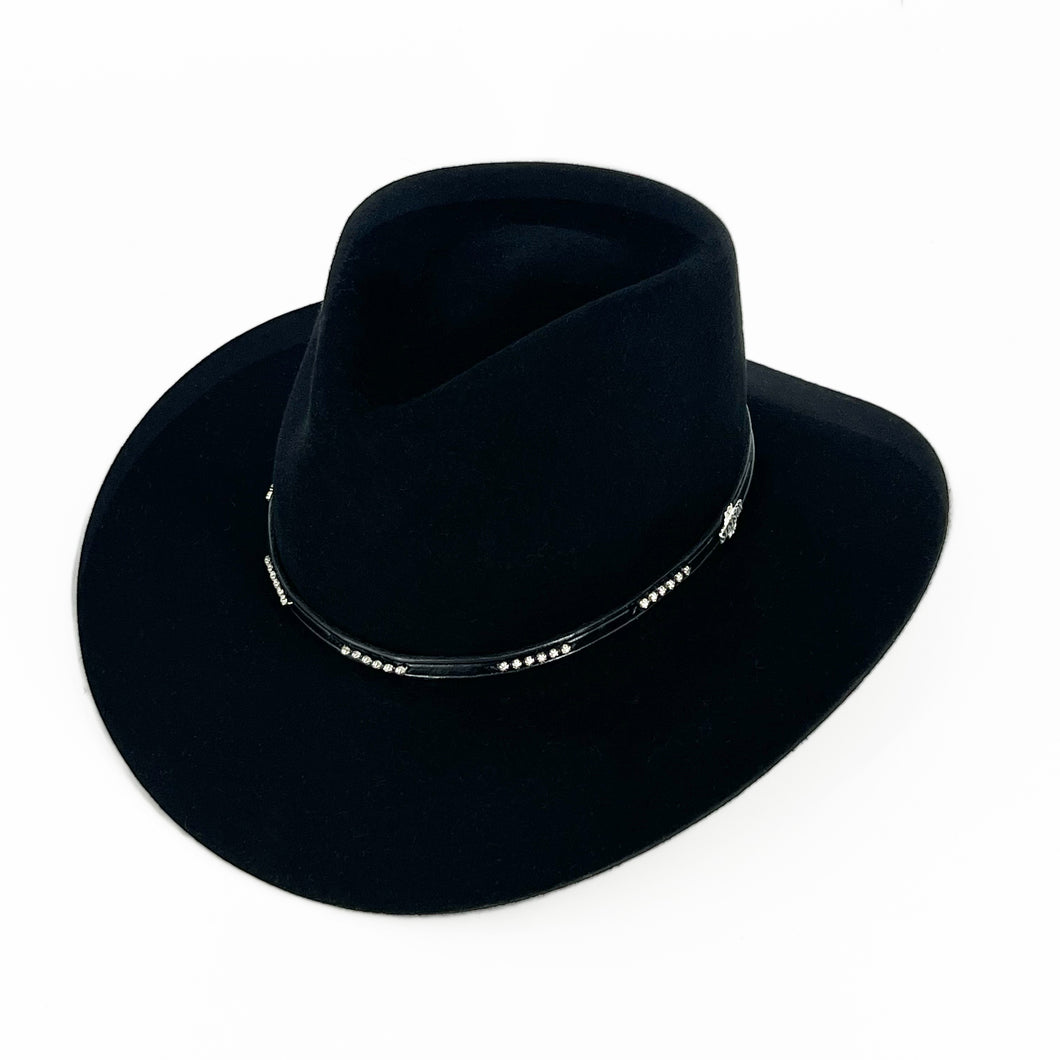 Stetson 4x Llano Wool Hat - Black