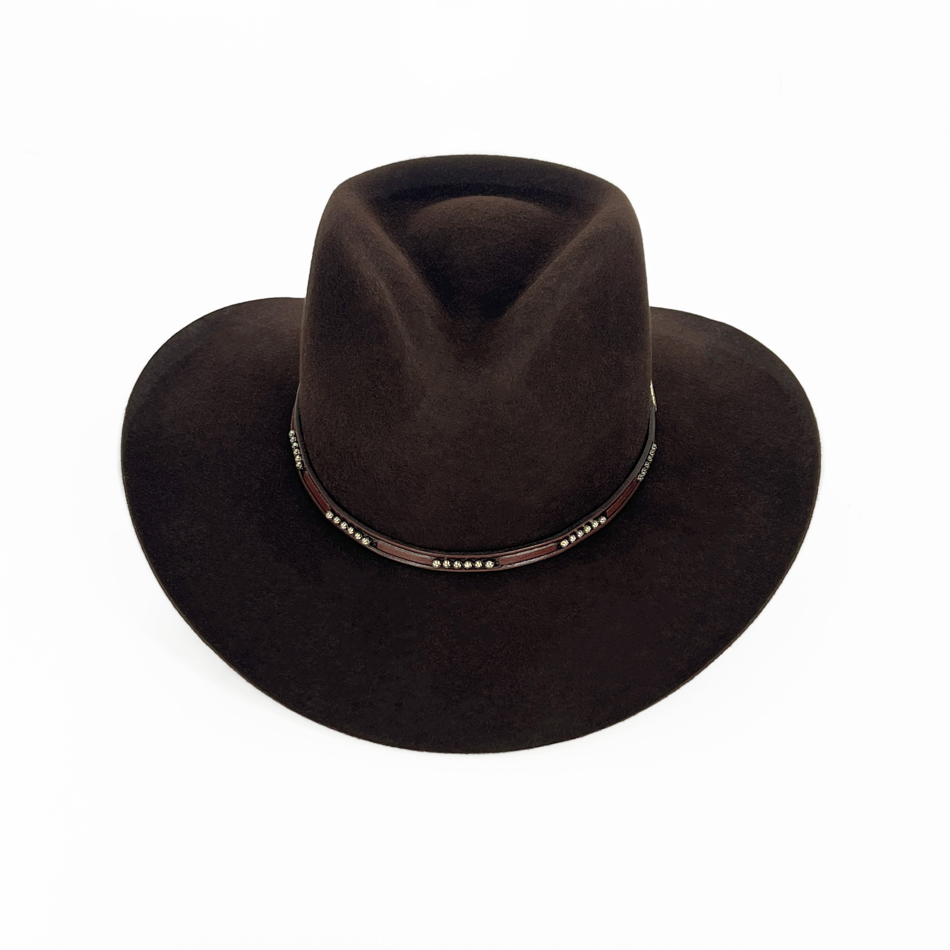Stetson 4x Llano Wool Hat - Chocolate