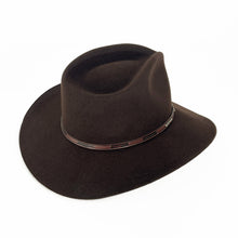 Cargar imagen en el visor de la galería, Stetson 4x Llano Wool Hat - Chocolate
