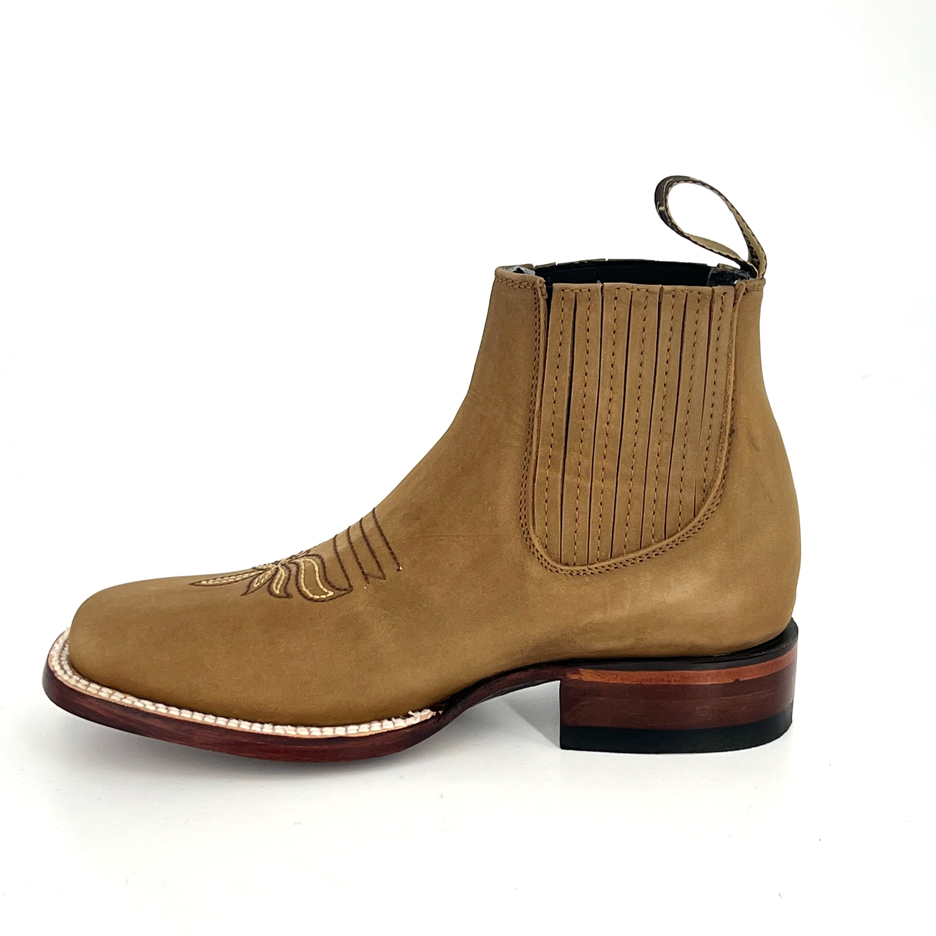 Los Angeles Women's Short Boot 20BM6361 - Nobuck Taupe