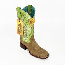 Load image into Gallery viewer, Corral Women&#39;s Wide Square Toe Embroidery Suede Boot A4479
